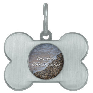 Wave Ashore Painterly Pet ID Tag