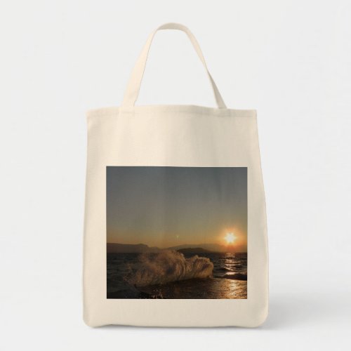 Wave breakers in Croatia Slatine Tote Bag