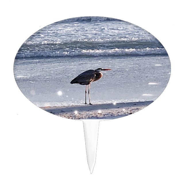 Wave Cake Topper (Front)