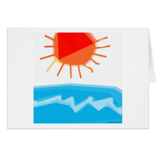 Wave Cards (Front Horizontal)