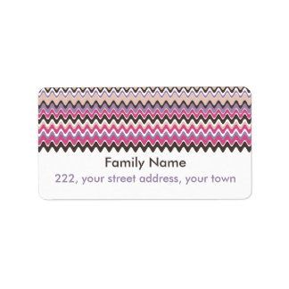 Wave Chevron Bold Label