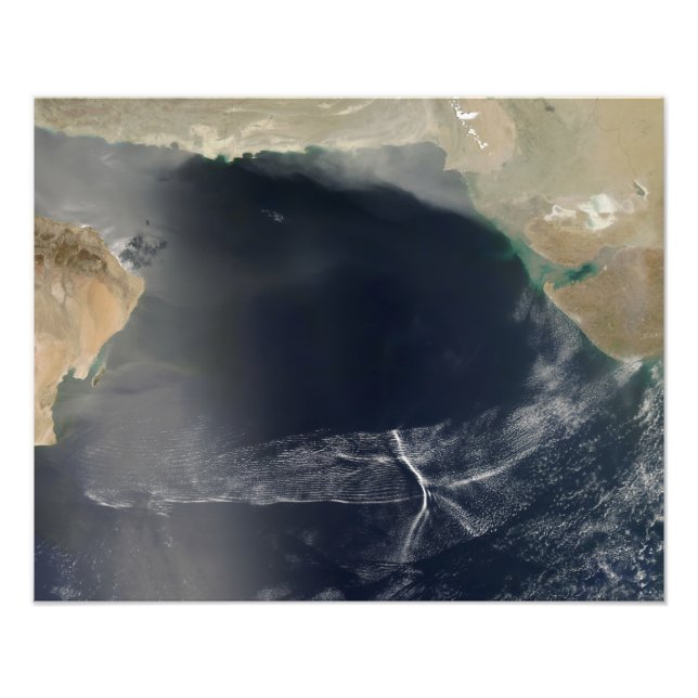 Wave clouds over the Arabian Sea Photo Print (Front)