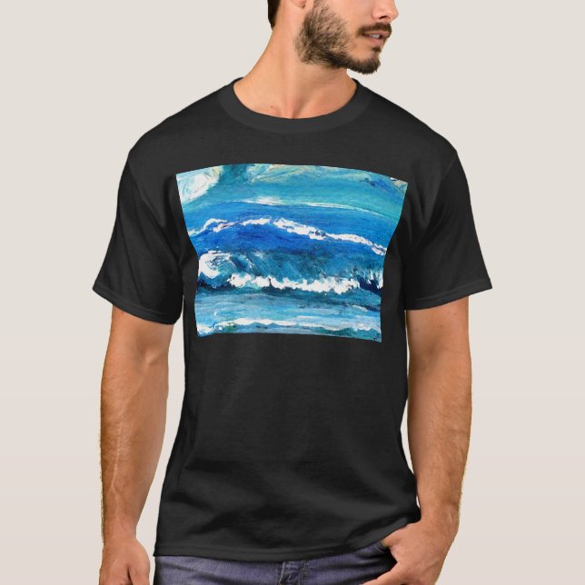 Wave Dance - cricketdiane ocean decor T-Shirt (Front)