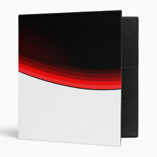 wave design 3 ring binder