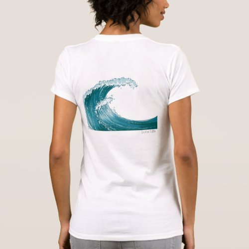 Wave Design TShirt _ Swell by Luna Life