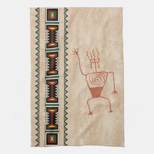 Wave From the Past Kitchen Towel