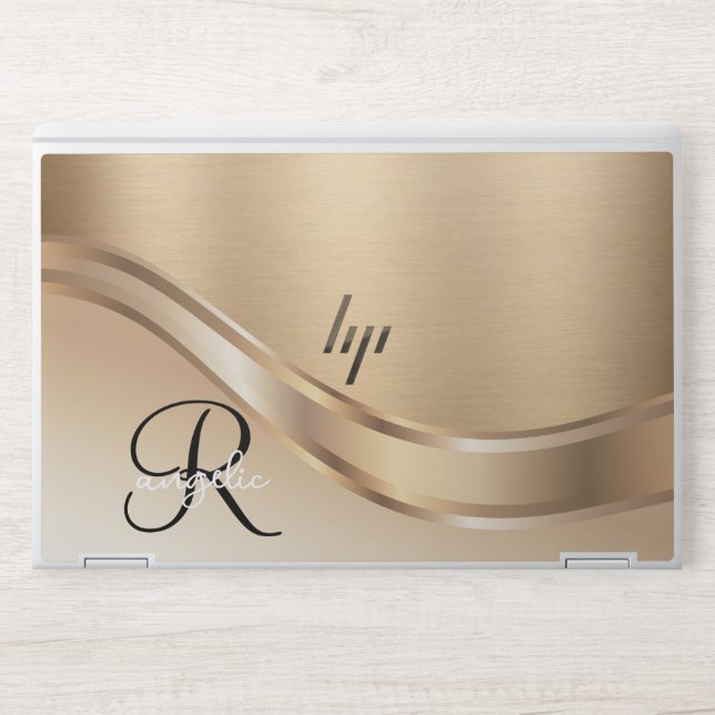Wave Handwritte Calligraphy HPEliteBook X360 1030 HP Laptop Skin (Front)