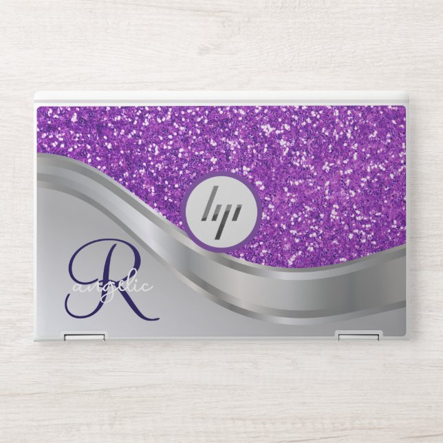  Wave Handwritte Calligraphy HPEliteBook X360 1030 HP Laptop Skin (Front)