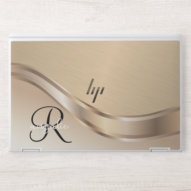   Wave Handwritte Calligraphy HPEliteBook X360 103 HP Laptop Skin (Front)
