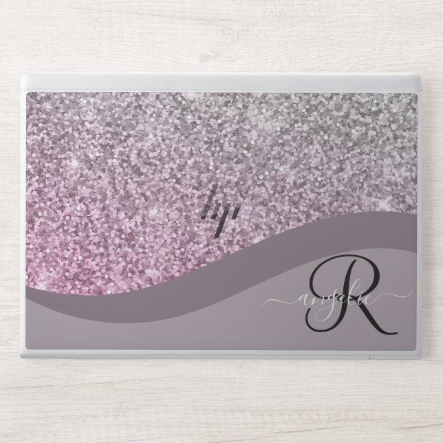Wave Handwritten Calligraphy HP EliteBook 840 G5  HP Laptop Skin (Front)