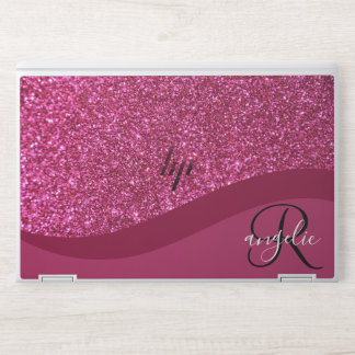 Wave Handwritten Calligraphy HP EliteBook X360 Laptop Skin