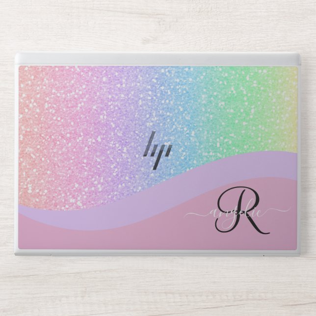 Wave Handwritten CalligraphyHP EliteBook 840 G5/G6 HP Laptop Skin (Front)