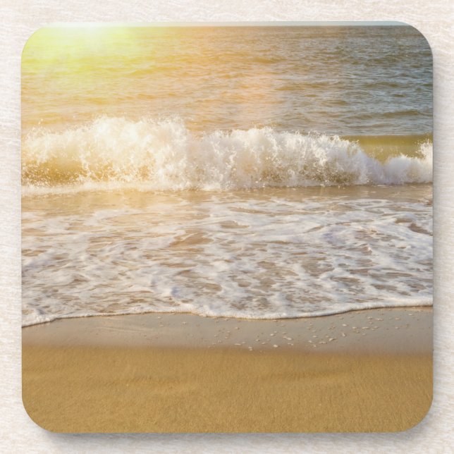 Wave in the sunlight   - beverage coaster (Front)