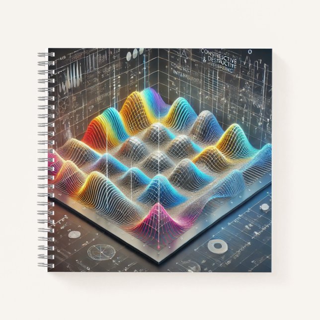 Wave Interference Book Cover Vibrant Physics  (Front)