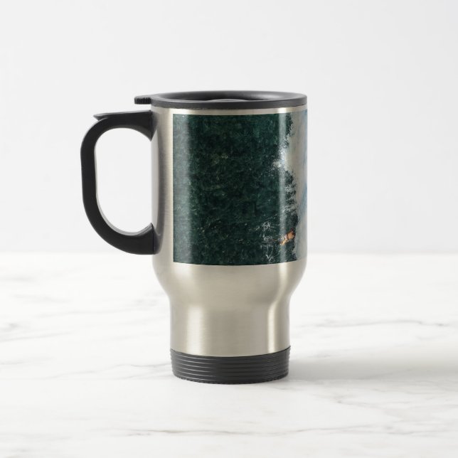 wave line travel mug (Left)