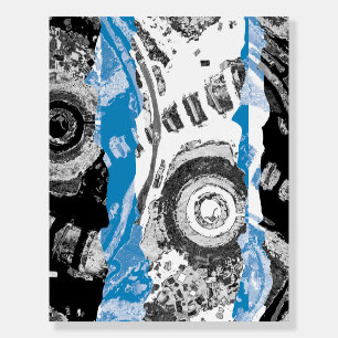 Wave Mechanism – Abstract Foam Core Board 