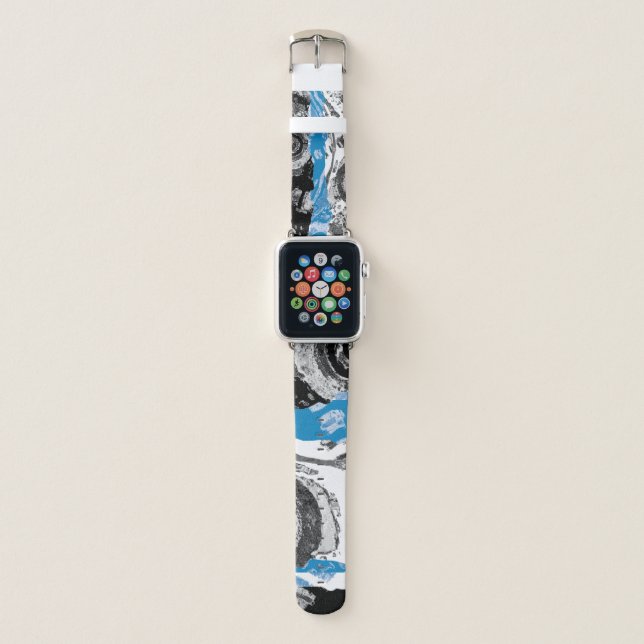 Wave Mechanism – Custom Apple Watch Band (Front)