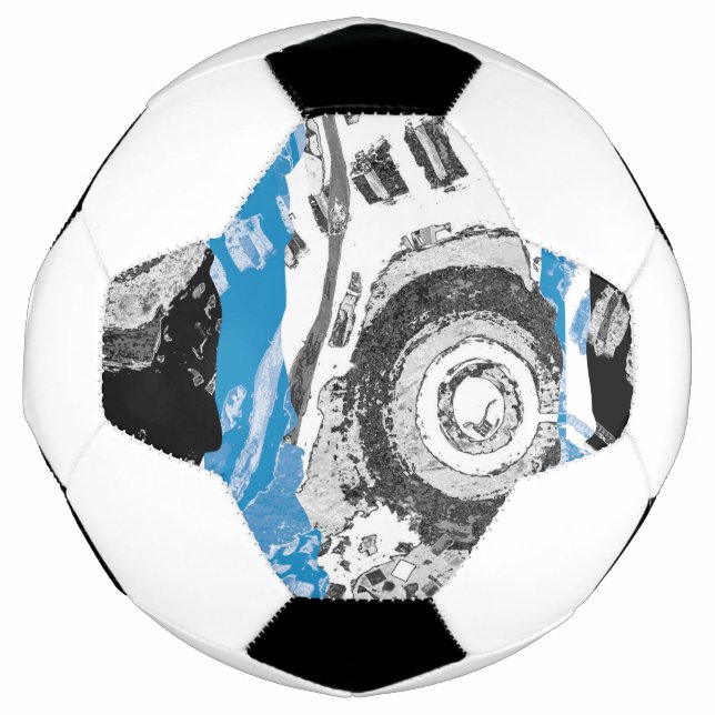 Wave Mechanism – Custom Soccer Ball (Size 5) (Front)