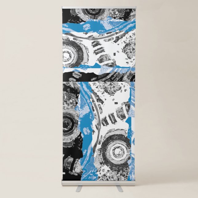 Wave Mechanism – Symmetrical Vertical Banner (Front)