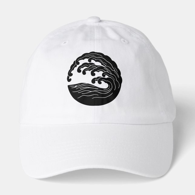Wave mon hat printed (Front)