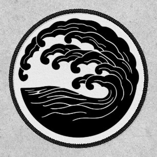 Wave Mon Patch (velcro)