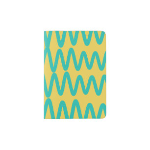Wave No. 5 - Passport Cover (Marigold)