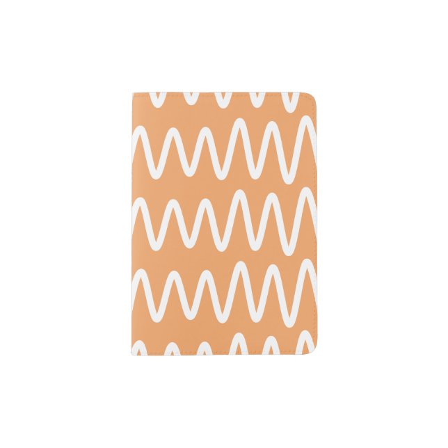 Wave No. 6 - Passport Cover (Terracotta) (Front)