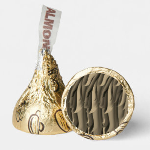 Wave of Brown and Tan Modern Art Hershey®'s Kisses®