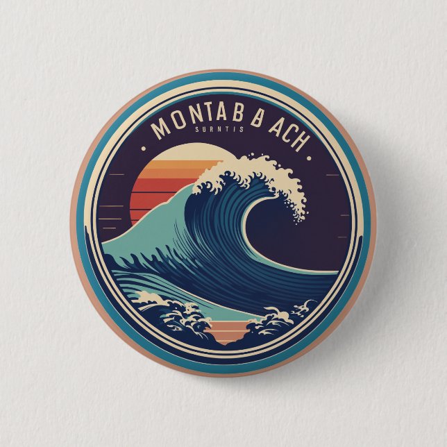Wave of Change Button (Front)