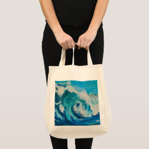 "Wave of Emotion" Jumbo Tote Bag