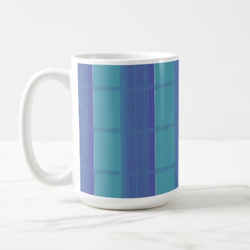 wave of lines coffee mug