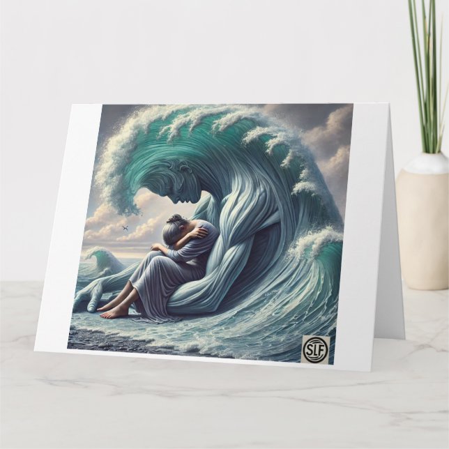 Wave of Sympathy Card (Front)