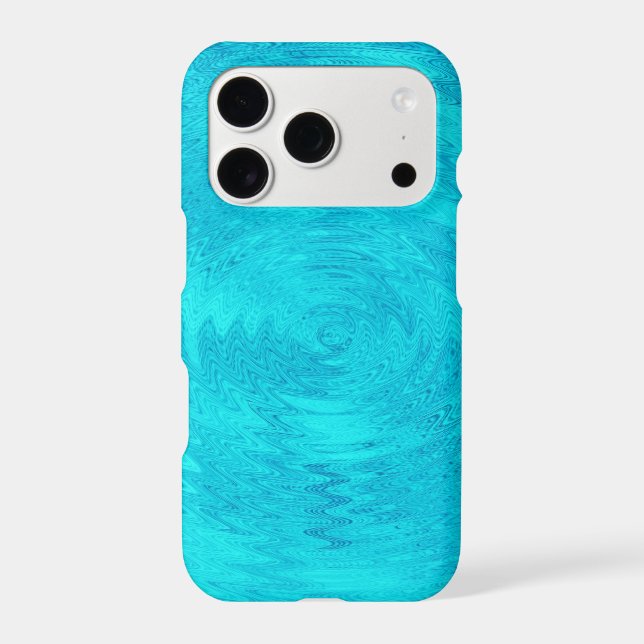 Wave Of Turquoise Iphone Case (Back)
