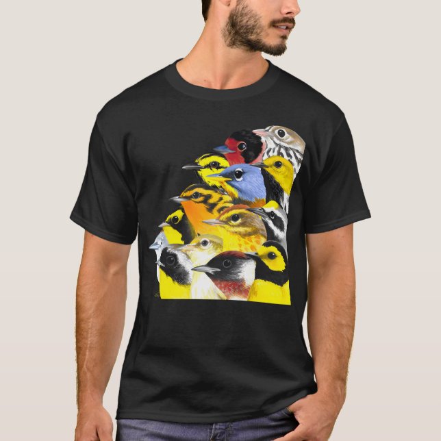 Wave Of Warblers T-Shirt (Front)