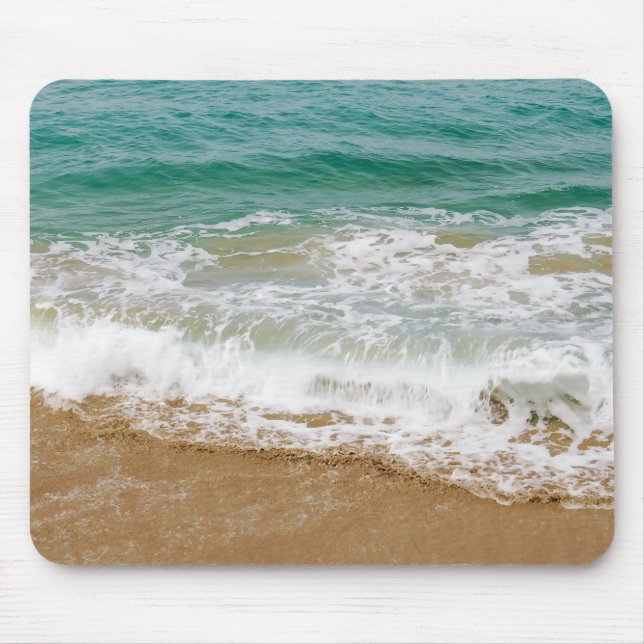 Wave On The Beach Mouse Pad (Front)