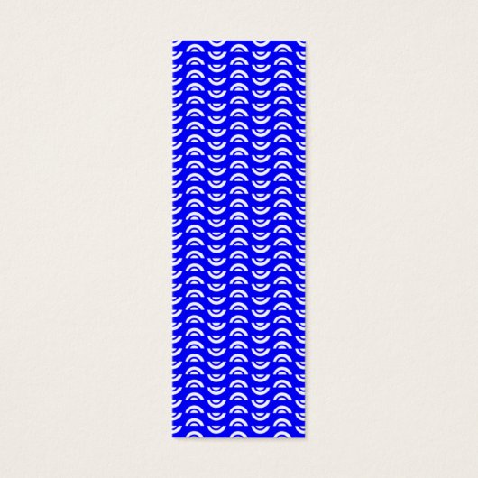 Wave Pattern Bookmark (Front)