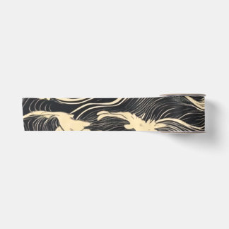 Wave Pattern Coastal Style Satin Ribbon