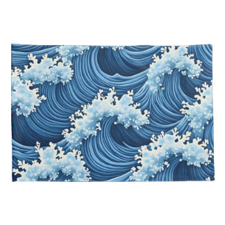 wave pillow case
