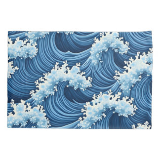 wave pillow pillow case
