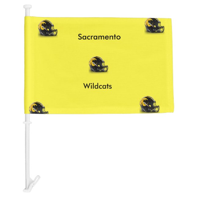 Wave proud car flag (Front)