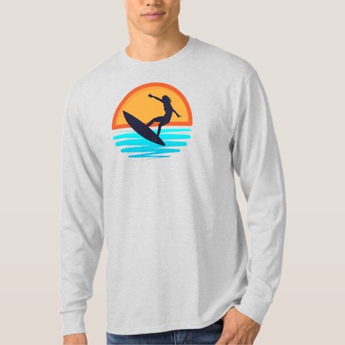 Wave Rider Surfing Adventure Awaits T_Shirt