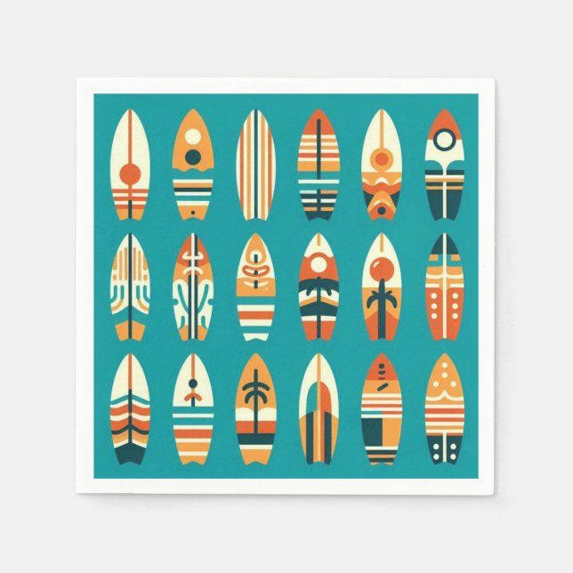 Wave Riders Napkins (Front)