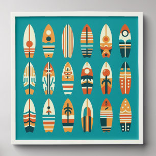 Wave Riders Peel And Stick Photo Tile