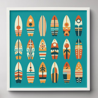 Wave Riders Peel And Stick Photo Tile