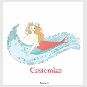 Wave-Riding Mermaid Thunder_Cove Sticker