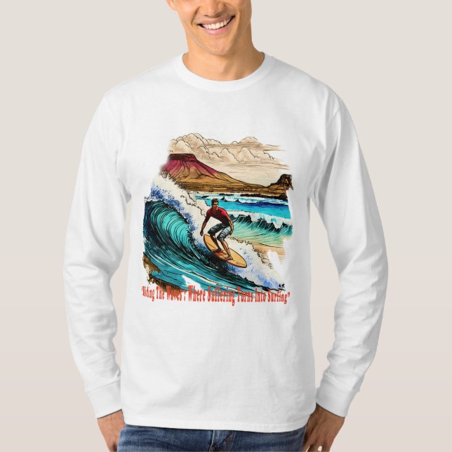Wave Riding T-Shirt (Front)