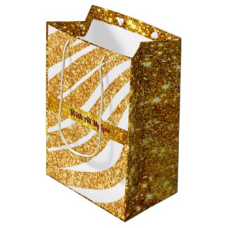 Wave Sea Gold Glitter Boho Popular Collection