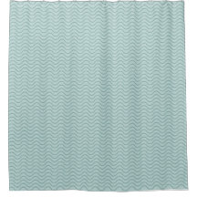 Wave Shower Curtain - Leaf