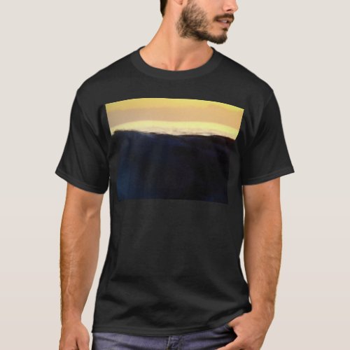 Wave  Sunset Horizon T_Shirt