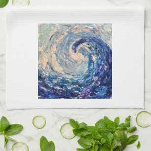 Wave Tea Towel